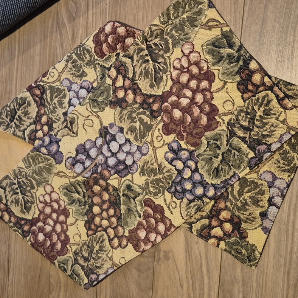 Grapevine Tapestry Table Runner 70" X 13"